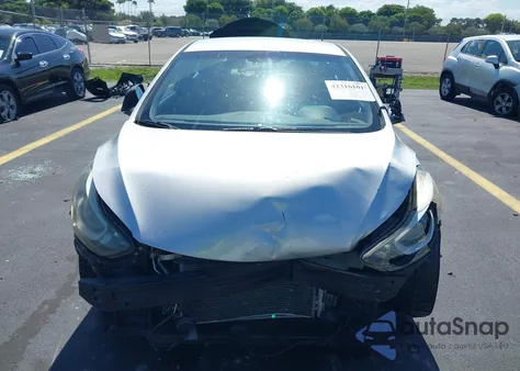 2015 Hyundai Elantra Se из США, поврежденный, VIN KMHDH4AE5FU300920